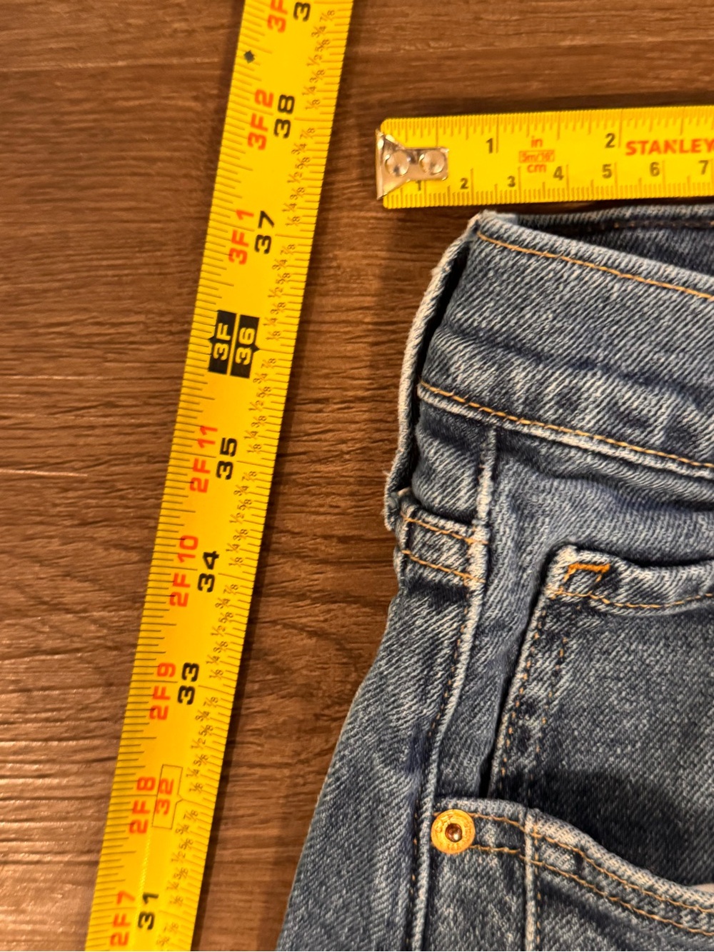 GAP HIGH RISE STRIDE ANKLE JEANS - Picture 5 of 6
